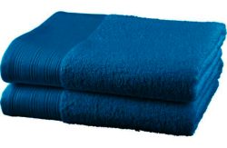 ColourMatch Pair of Hand Towels - Lagoon